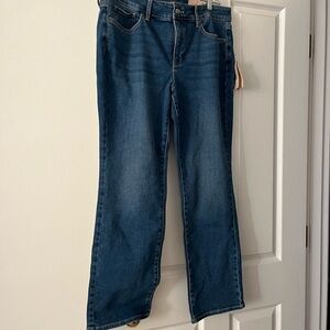 NYDJMarilyn straight leg jeans/14P/new with tags